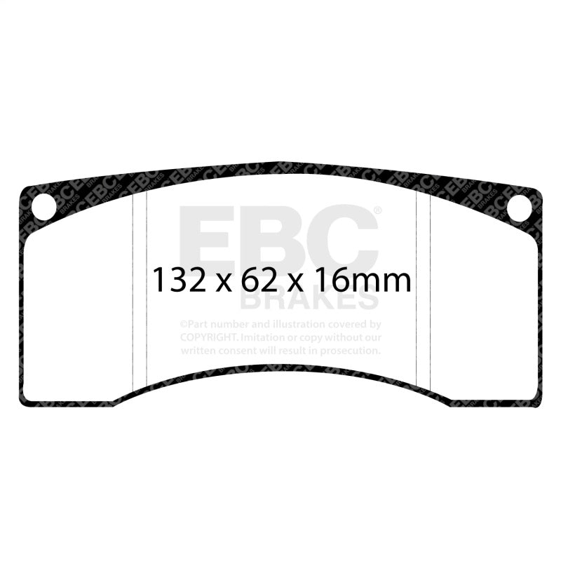 EBC Disc Brake Pad Set DP5016NDX Photo - Unmounted