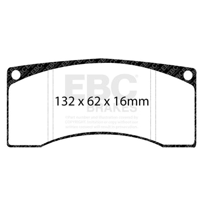 EBC Disc Brake Pad Set DP3016C Photo - Primary