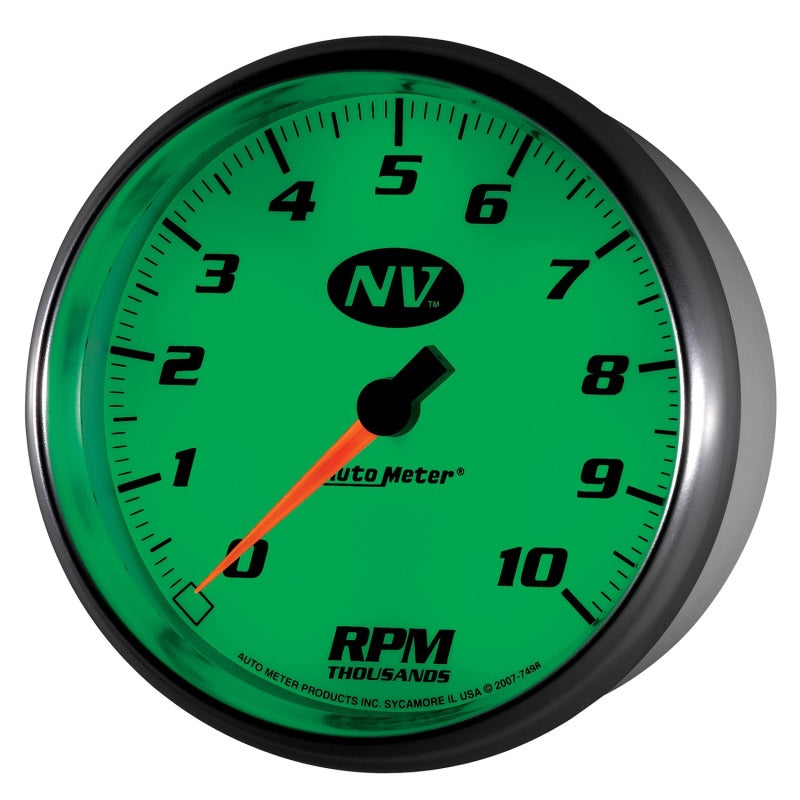 AutoMeter Gauge Tachometer 5in. 10K RPM In-Dash NV 7498 7498 User 4