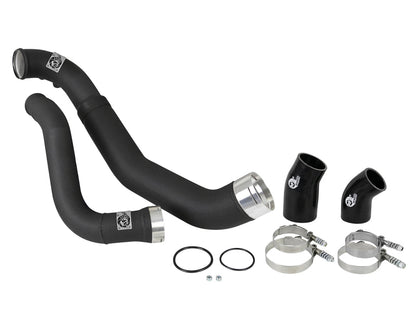aFe Bladerunner 3.5in-3in Intercooler Cold Side Tube Black - 18-19 Ford F-150 V6-3.0L (td) 46-20364-B 46-20364-B Photo - Unmounted