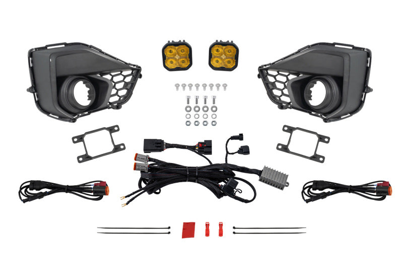 Diode Dynamics 2029 Ford Mustang GT SS3 Add-On Fog Lamp Kit Yellow Pro DD7973 DD7973 Photo - Primary