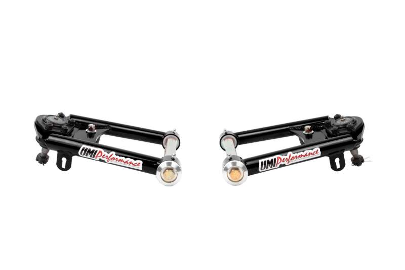 UMI Performance 73-87 GM C10 Street Performance Upper Control Arms - Black 6433-B 6433-B Photo - Primary