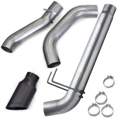 Banks Power 19-23 Dodge RAM Monster Exhaust 5.0in Single 6.7L CCLB DRW w/ SideKick Black Tip 49808-B 49808-B User 1