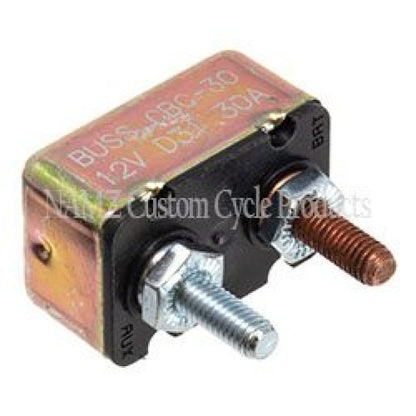 NAMZ Universal 30-AMP Circuit Breaker 10/32in. Studs - Single (OEM 74599-77B) NCB-3001 NCB-3001 Photo - Primary