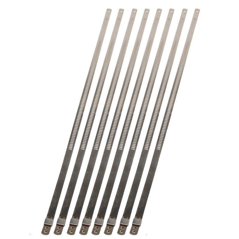 DEI Stainless Steel Positive Locking Tie 1/4in (7mm) x 9in - 8 per pack 10208 10208 Photo - Primary
