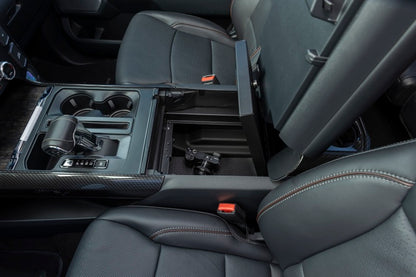 Tuffy Products Tuffy Ford F150 Console Safe W/ Combo Lock For W/ Flow Thru Console 376-01-A 376-01-A Photo - Mounted
