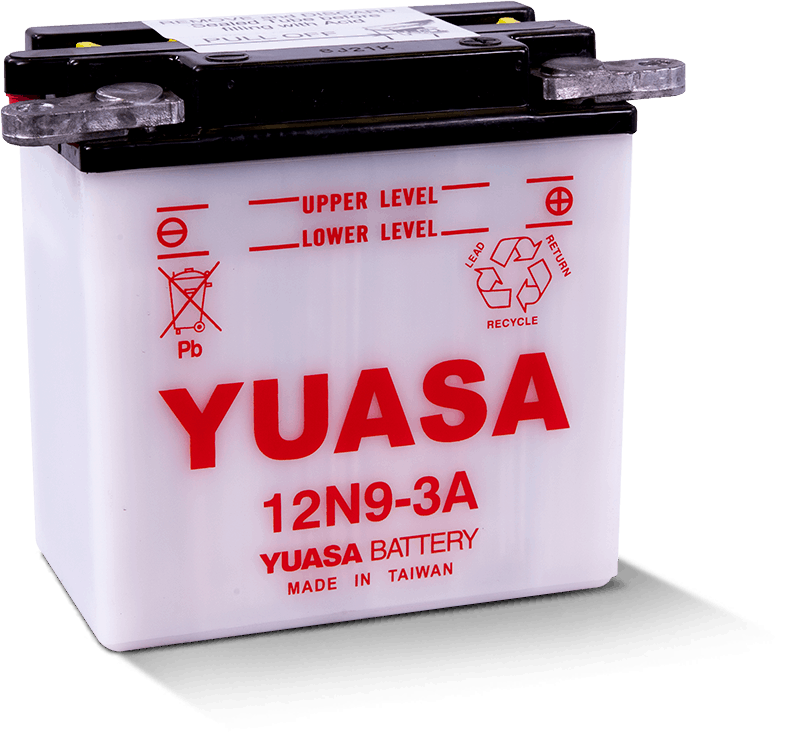 Yuasa Battery Yuasa 12N9-3A Conventional 12 Volt Battery YUAM2293A