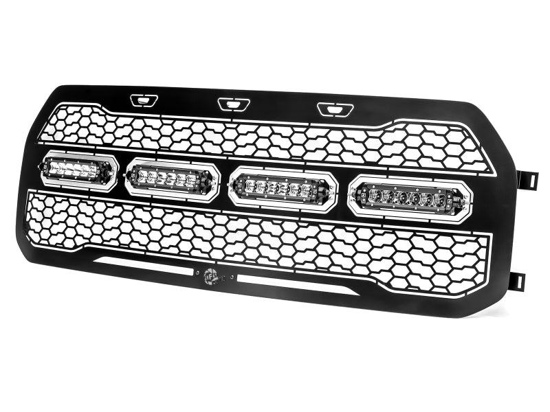 aFe 17-20 Ford Raptor w/o FFC Scorpion Grill w/ LEDs 79-21001L 79-21001L Photo - Primary