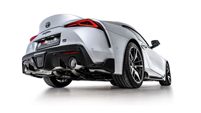 Remus 2019 Toyota GR Supra 3.0L Turbo (R6 B58B30C w/GPF) Race Axle Back Exhaust 904519 1580SG 904519 1580SG Photo - Primary