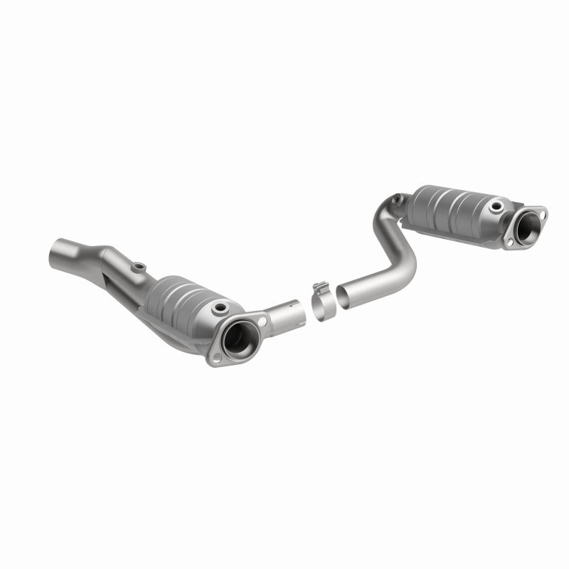 MagnaFlow HM Grade Federal / EPA Compliant Direct-Fit Catalytic Converter 24398 360 Degree Image Set