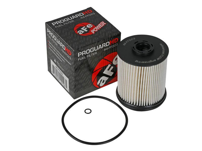 aFe ProGuard D2 Fuel Filter; GM Diesel Trucks 17-21; V8 6.6L L5P - 4 Pack 44-FF023-MB 44-FF023-MB Photo - Unmounted
