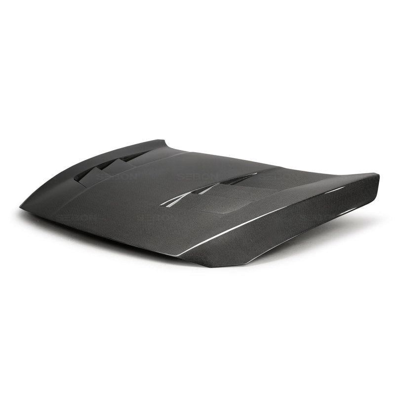 Seibon 18-20 Honda Accord TS-Style Carbon Fiber Hood HD18HDACC-TS HD18HDACC-TS User 2