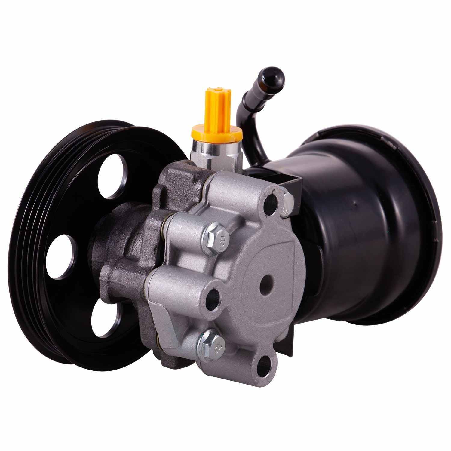 PWR New Power Steering Pump With Pulley and Reservoir 60-5114PR