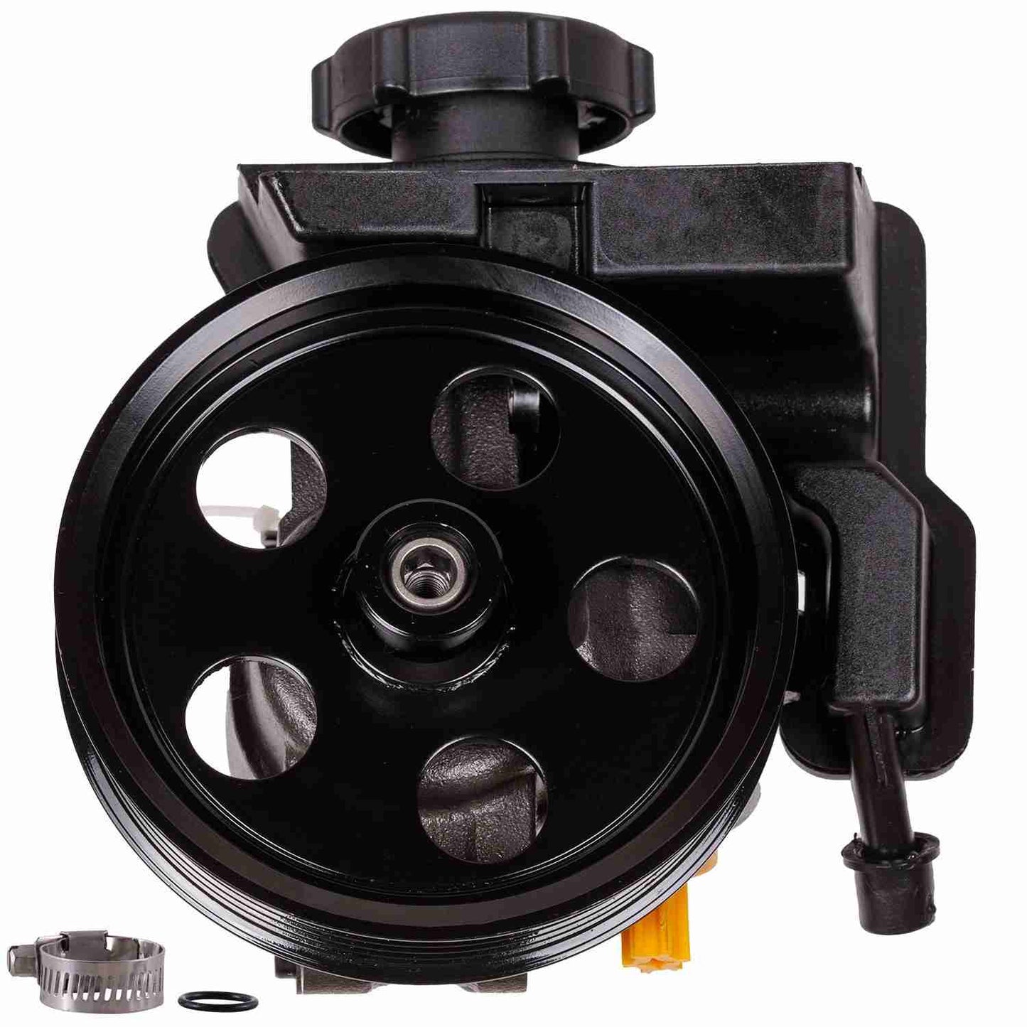 PWR New Power Steering Pump With Pulley and Reservoir 60-5124PR