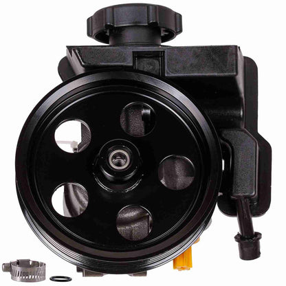 PWR New Power Steering Pump With Pulley and Reservoir 60-5124PR