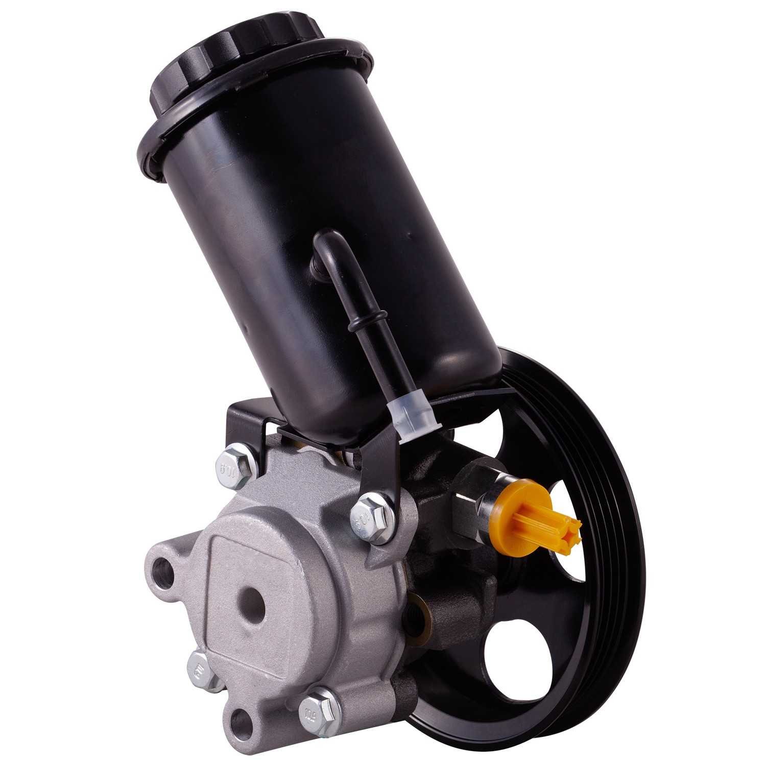 PWR New Power Steering Pump With Pulley and Reservoir 60-5140PR