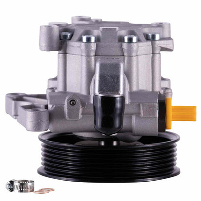PWR New Power Steering Pump With Pulley and Reservoir 60-5385P