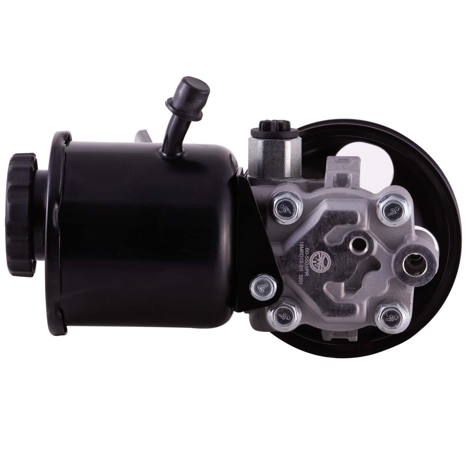 PWR New Power Steering Pump With Pulley and Reservoir 60-5501PR