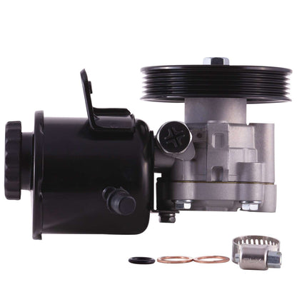 PWR New Power Steering Pump With Pulley and Reservoir 60-5501PR