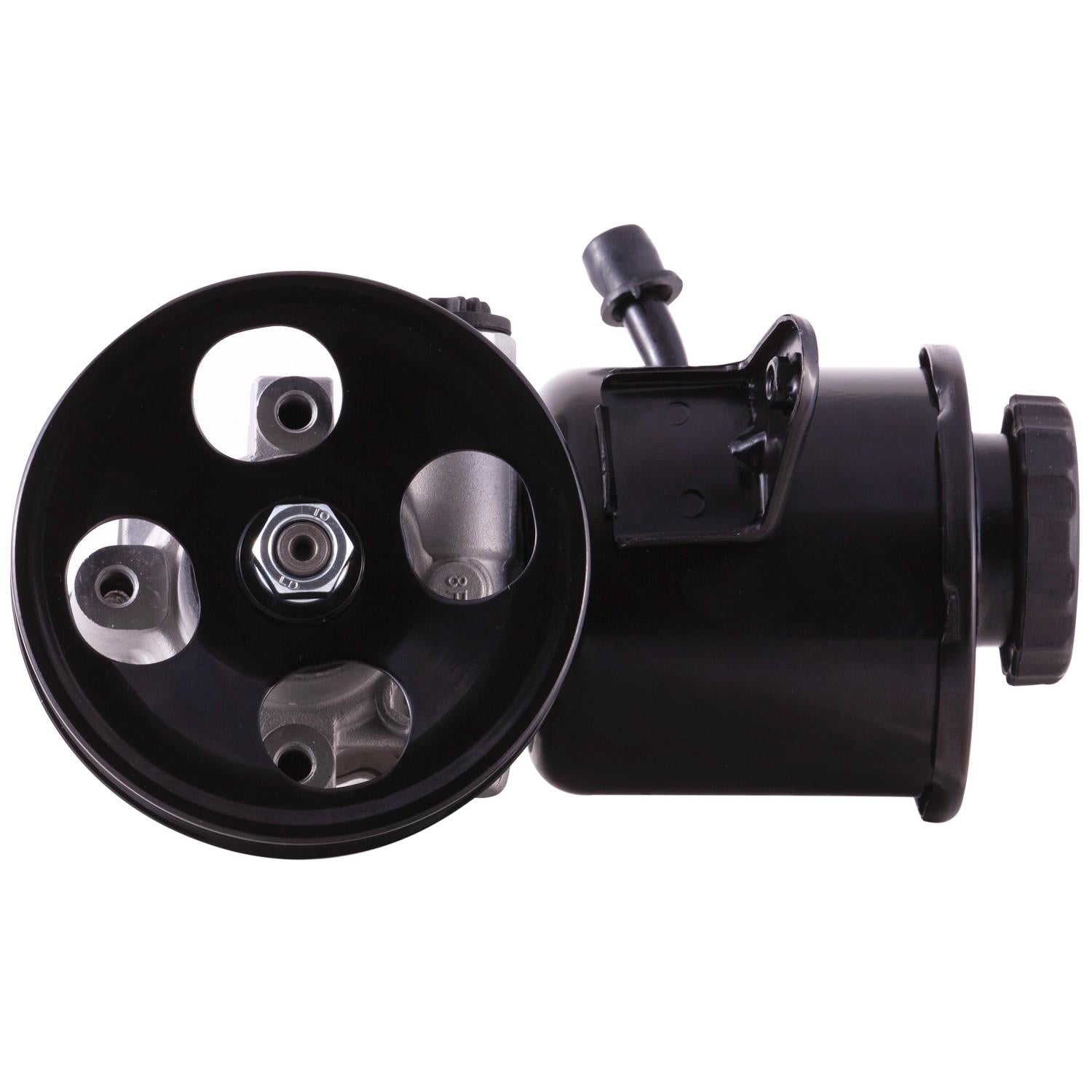 PWR New Power Steering Pump With Pulley and Reservoir 60-5501PR