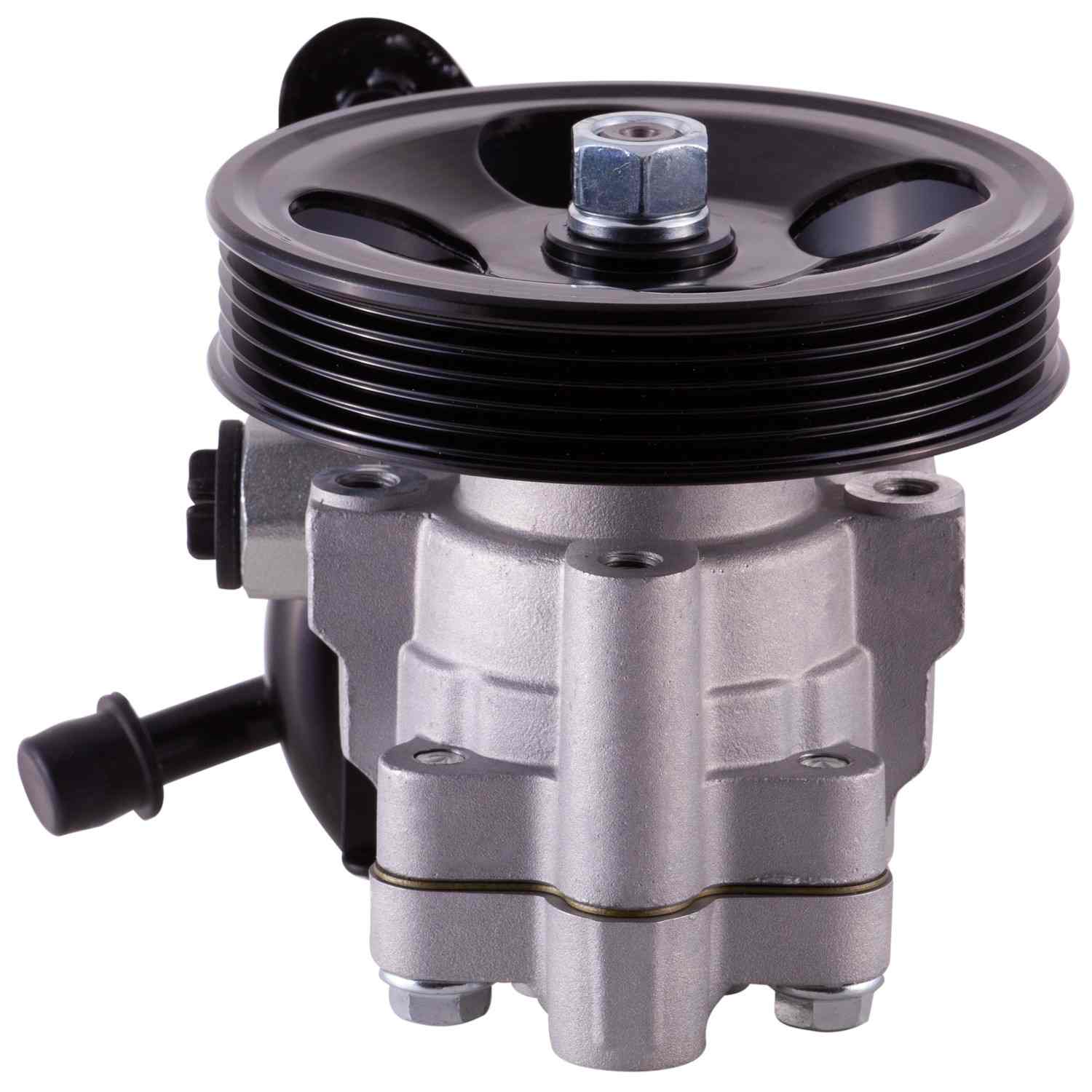 PWR New Power Steering Pump With Pulley and Reservoir 60-5501PR