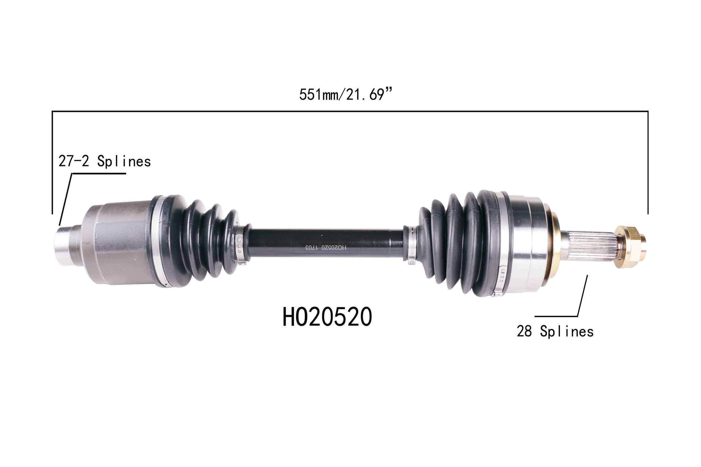 Protech CV **SUPER-DUTY SERIES** TPE BOOT EQUIPPED** HO20520