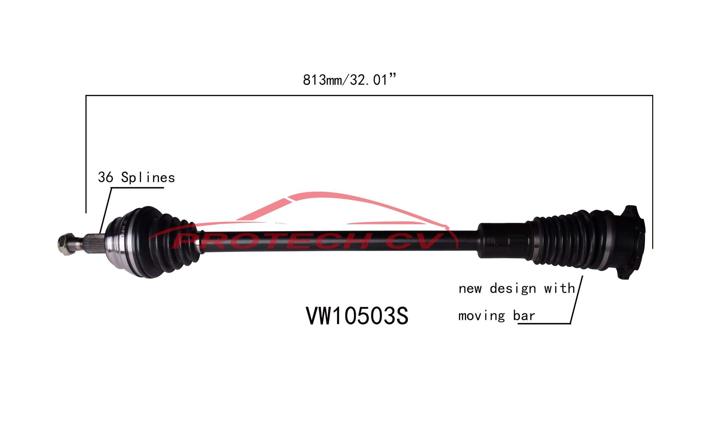 Protech CV Extreme Weather Unit - TPE Boot Equipped VW10503S