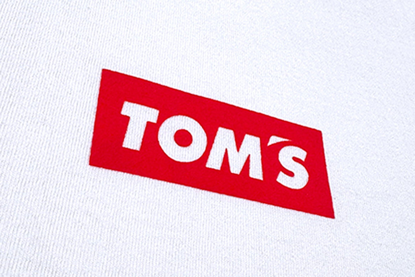 TOM'S Racing Box Logo T-Shirt (Red and Black Option)