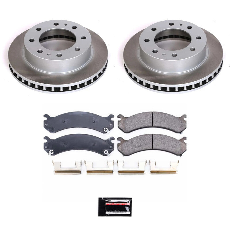 PowerStop Power Stop 03-09 Hummer H2 Front Semi-Coated Rotor Kit SC2020 SC2020 Photo - Primary