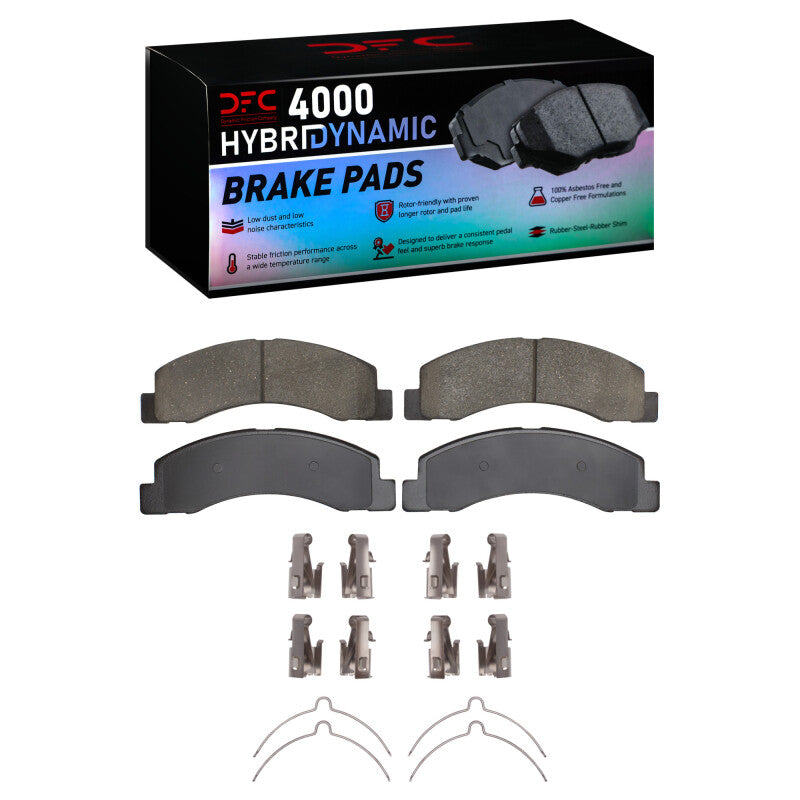 DFC DFC 4000 HybriDynamic Brake Pads Brakes, Rotors & Pads Brake Pads - OE main image