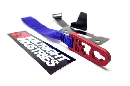 BuiltRight Industries 09-20 Ford F-150/Raptor (09-14 SuperCrew Only) Rear Seat Release - Blue Strap 100114 100114 Photo - Primary