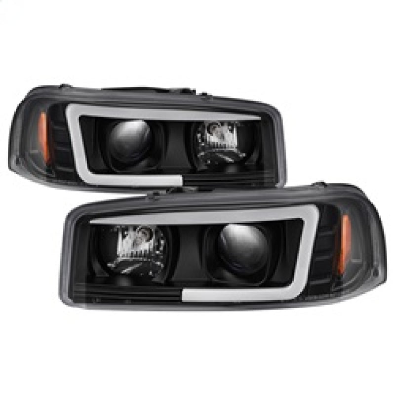 Spyder GMC Sierra 1500/2500/3500 99-06 V2 Projector Headlights - DRL - Black PRO-YD-CDE00V2-LB-BK 5084521 5084521 Photo - Primary