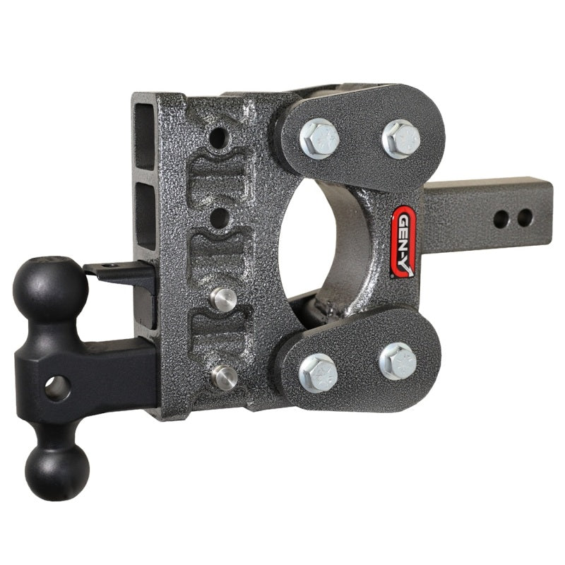 GEN-Y Hitch Gen-Y The Boss Torsion-Flex 2.5in Shank 5in Drop 10K Hitch w/GH-031 Dual-Ball/GH-032 Pintle Lock GH-2324 GH-2324 User 1