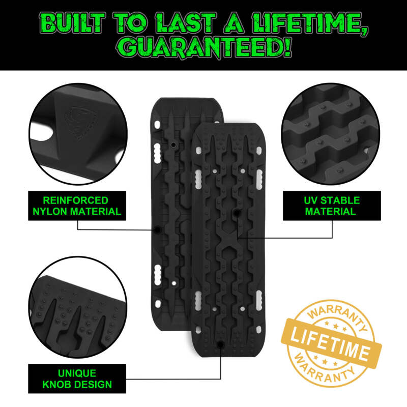 Rhino USA Recovery Traction Boards - Black (Pair) TRACBOARDS-BLK TRACBOARDS-BLK User 2