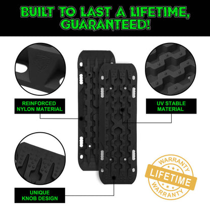 Rhino USA Recovery Traction Boards - Black (Pair) TRACBOARDS-BLK TRACBOARDS-BLK User 2