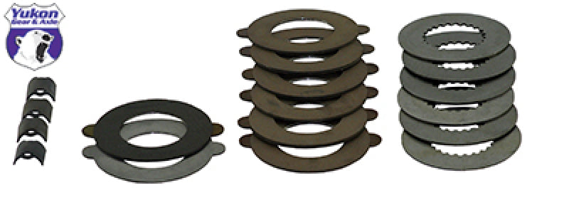 Yukon Gear & Axle Yukon Gear Carbon Clutch Kit w/ 14 Plates For 10.25in and 10.5in Ford Posi / Eaton Style YPKF10.25-PC-14 YPKF10.25-PC-14 Photo - Primary