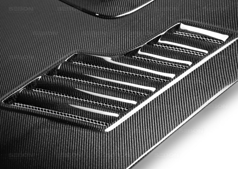Seibon 98-01 Subaru Impreza Carbon Fiber Hood HD9801SBIMP-CW Photo - Primary