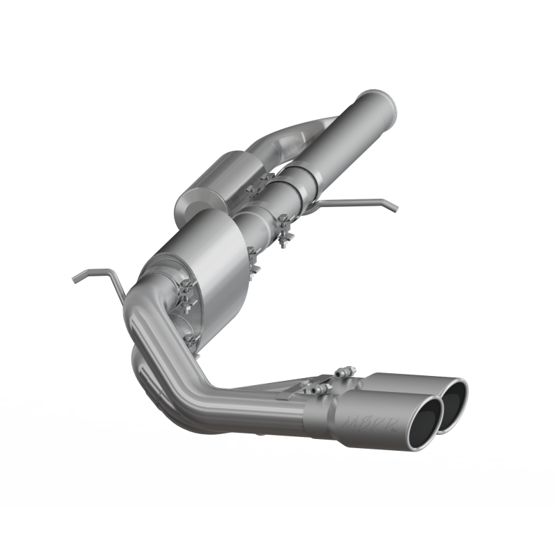 MBRP 09+ Chevrolet Silverado 1500 4.3L 3in Pre-Axle Dual Outlet Cat Back S5081409 Photo - Primary
