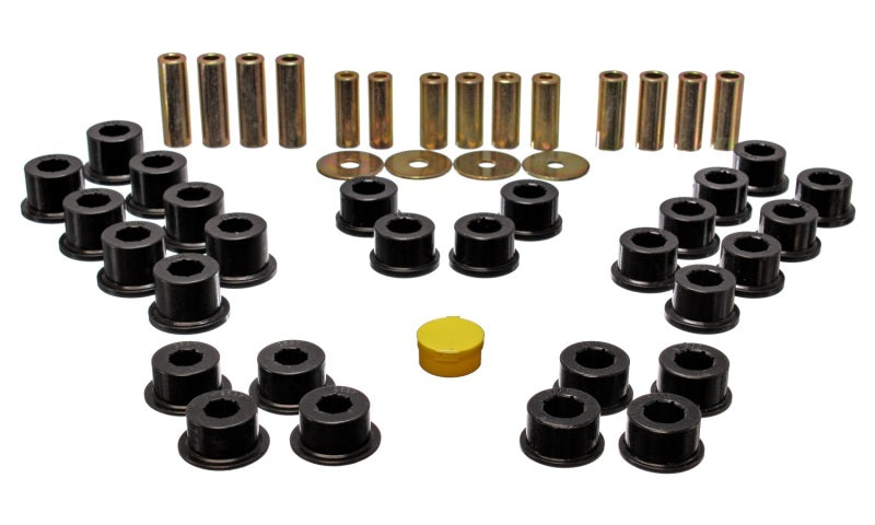 Energy Suspension Control Arm Bushing Set Black Mazda Miata All 1990-1997 11.3106G Photo - Primary
