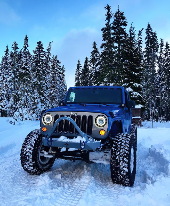 ORACLE Lighting Oracle 7in High Powered LED Headlights - Black Bezel - White 5769-001 5769-001 Photo - lifestyle view