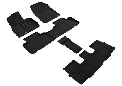3D MAXpider 20-24 Hyundai Palisade 7-Seat Elegant Black R1 R2 R3 L1HY10104709 L1HY10104709 Photo - Primary