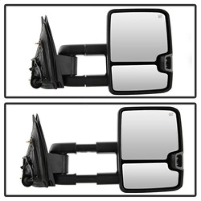 SPYDER xTune Chevy Silverado 14-16 Heated Smoke LED Signal Telescoping Mirrors MIR-CSIL14S-G2-PWH-SM-SET 9936739 9936739 Photo - Unmounted