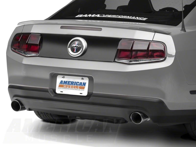 Raxiom 10-12 Ford Mustang Aero Tail Lights- Blk Housing (Smoked Lens) 49145 49145 Photo - Close Up