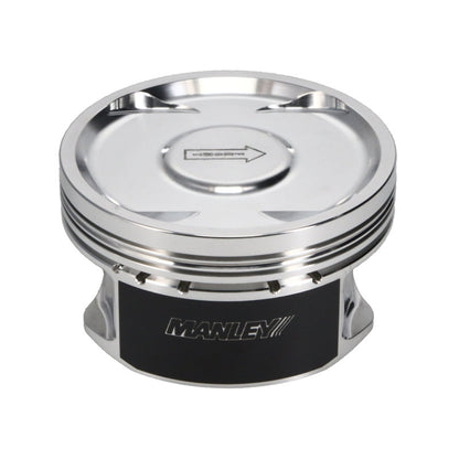 Manley 04+ Subaru WRX STi (EJ257) 75mm DE-STROKED 99.75mm +.25mm Bore 8.5:1 Dish Piston Set w/ Rings 621002C-4 621002C-4 User 3
