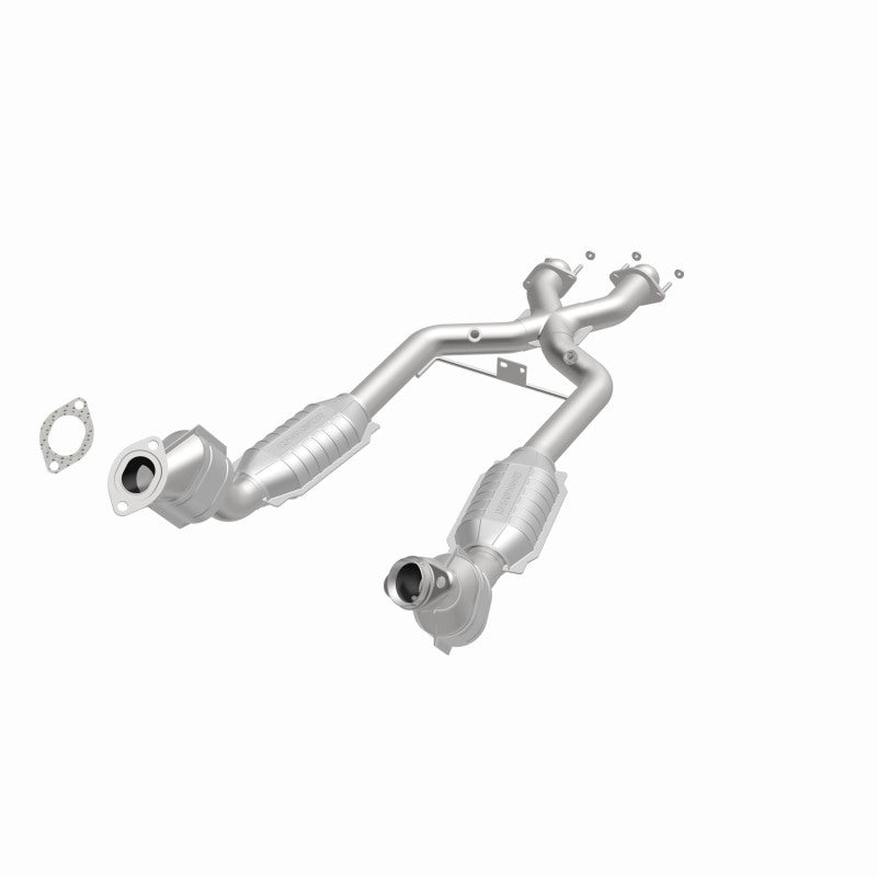 MagnaFlow Ford Mustang HM Grade Federal / EPA Compliant Direct-Fit Catalytic Converter 23163 360 Degree Image Set