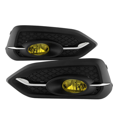 Spyder Honda Civic 2014-2015 2Dr/Coupe (EX Model Only)OEM Fog Light W/Switch- Yellow FL-HC2014-2D-Y 5080233 5080233 Photo - Primary