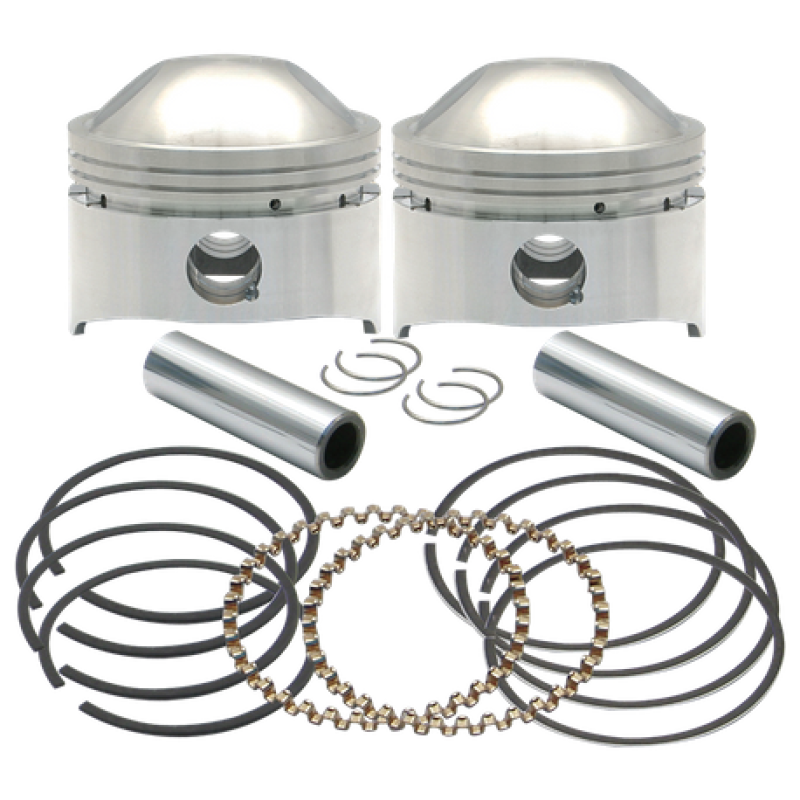 S&S Cycle 36-84 BT 3-1/2in +.010in 80in HC Forged Pistons 106-5520 106-5520 User 1