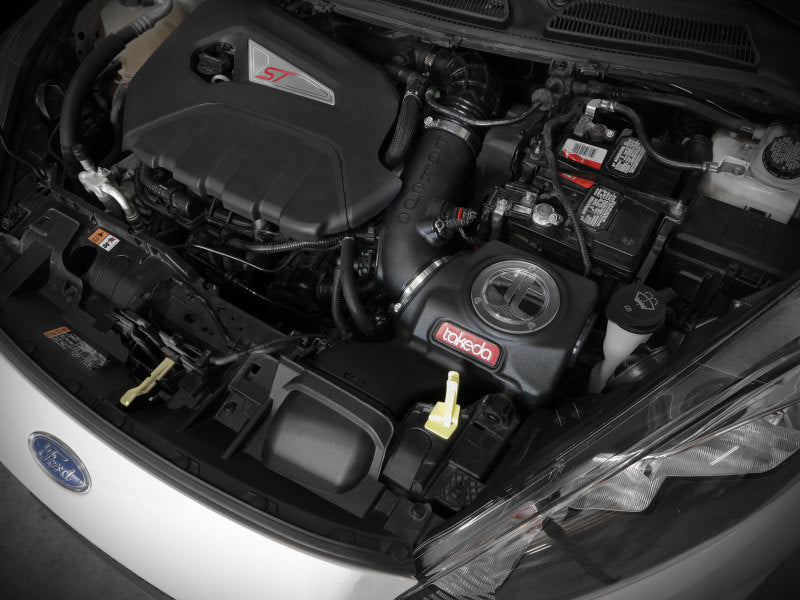 aFe POWER Momentum GT Pro Dry S Intake System 16-19 Ford Fiesta ST L4-1.6L (t) 56-70041D 56-70041D Photo - Mounted