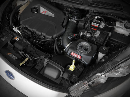 aFe POWER Momentum GT Pro Dry S Intake System 16-19 Ford Fiesta ST L4-1.6L (t) 56-70041D 56-70041D Photo - Mounted