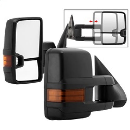 SPYDER xTune Chevy Silverado 99-06 G2 LED Signal Telescoping Mirror - SET MIR-CS03S-G2-MA-AM-SET 9936661 9936661 Photo - Primary
